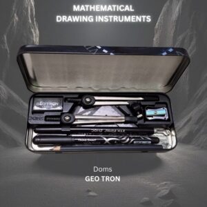 DOMS GeoTron Mathematical Drawing Instruments Box – Premium Geometry Set for Students & Professionals