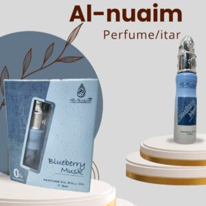 Al-Nuaim Blueberry Musk Roll-On Attar – 6ml Long-Lasting Alcohol-Free Perfume Oil