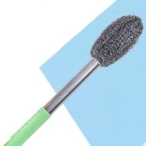 Heavy-Duty Jar & Bottle Cleaning Brush with Long Handle | Durable Steel Wool Scrubber Head | Ideal for Deep Cleaning Jars, Bottles, Flasks & Containers